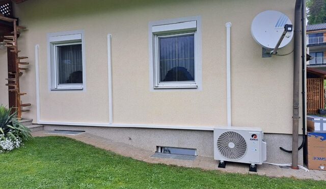 Klimamontage Multisplitanlage mit 3 Innengeräten von Gree