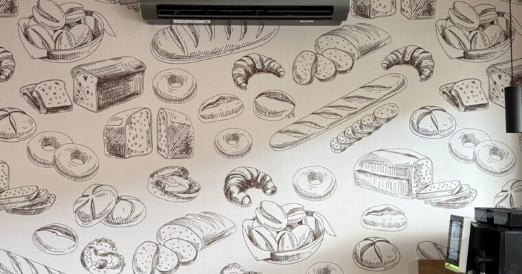 Klima Wandinnengerät in Schwarz Carbon Optik